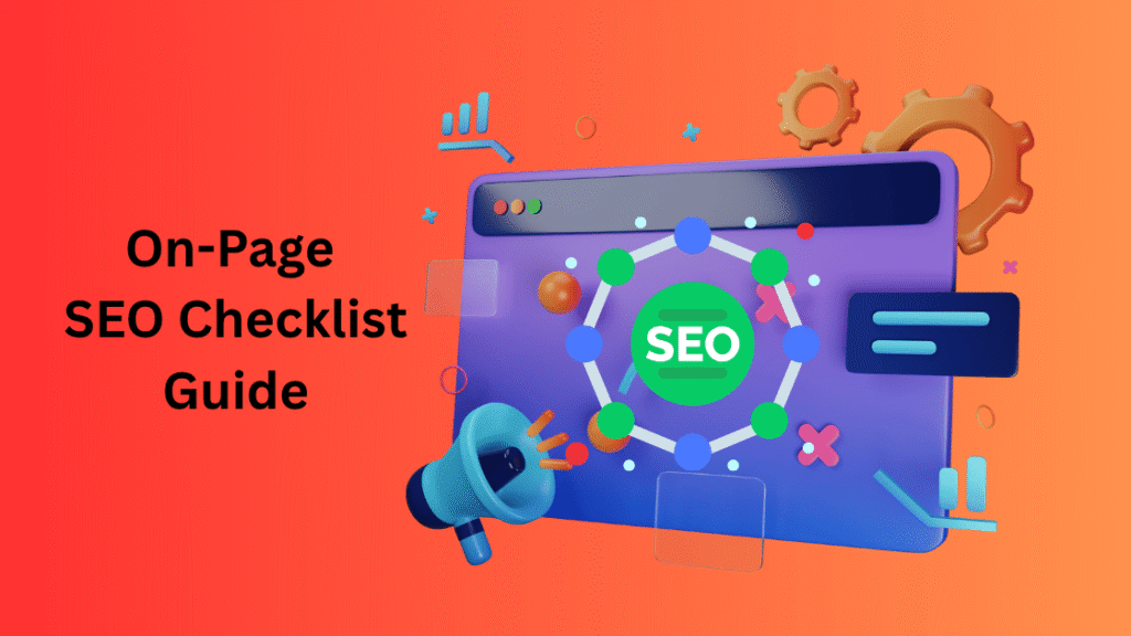 on page seo checklist guide